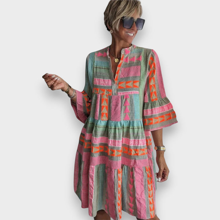 Juliane - Vestido boho con volantes