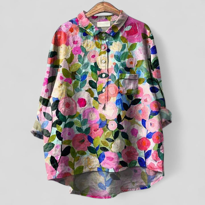 Adriana | Blusa de lino