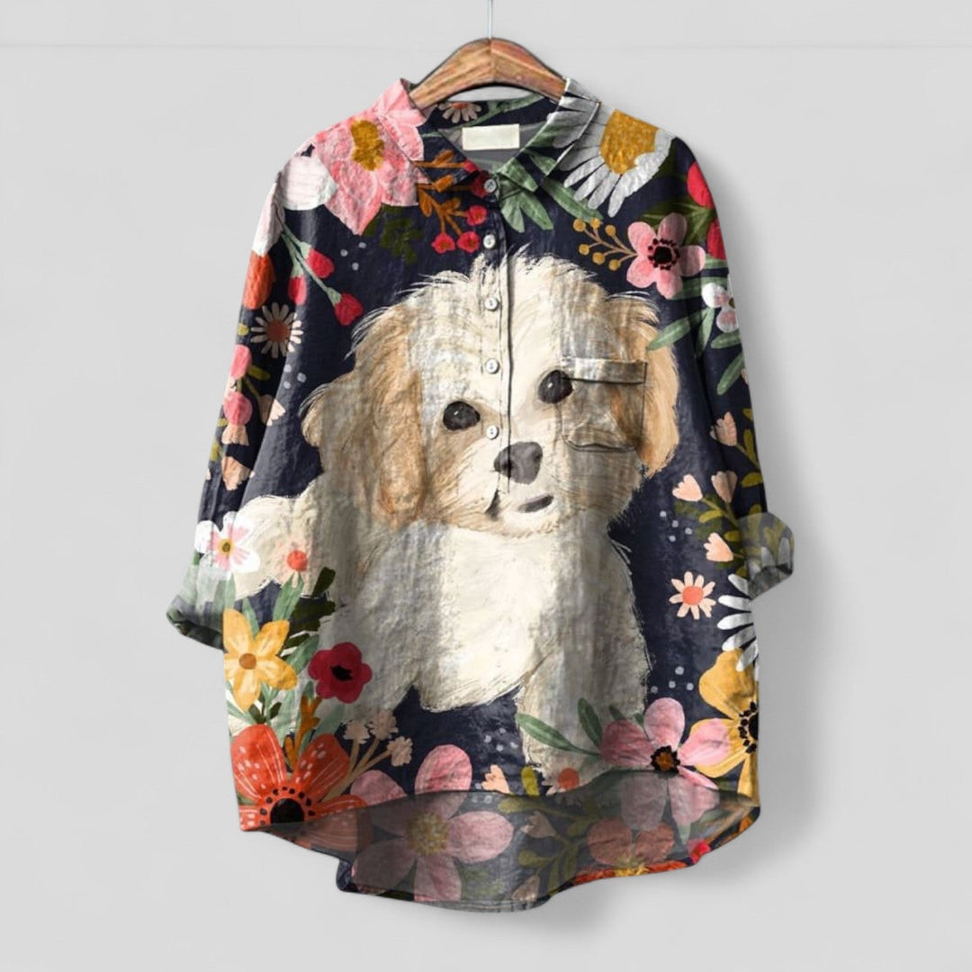 Miriam | Blusa de lino