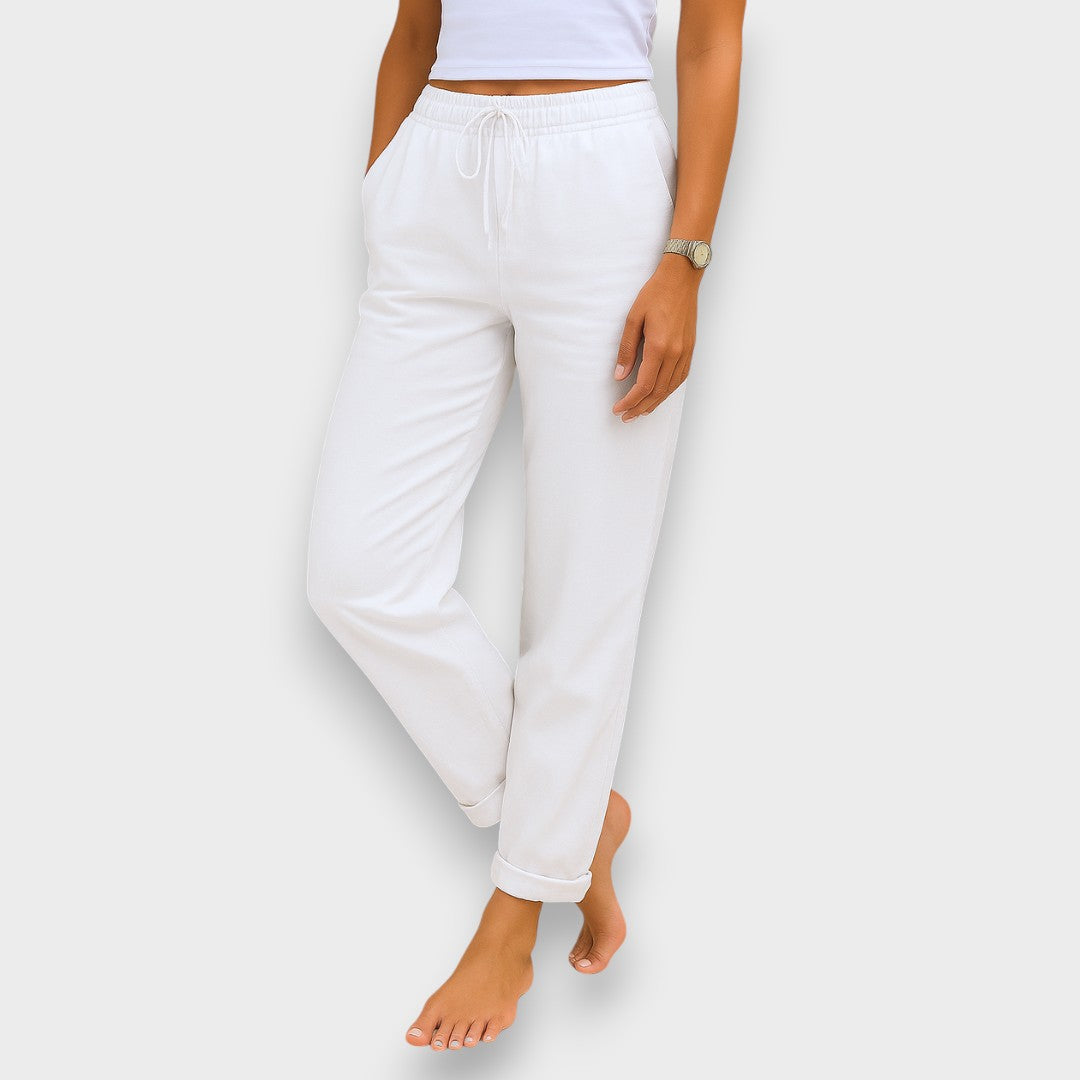 MAYLORA | Pantalones de lino