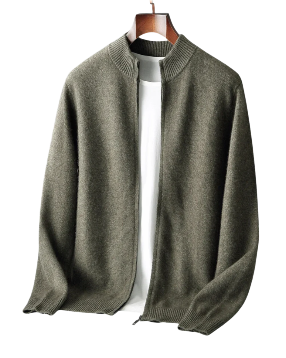 Cárdigan de lana merina Apollo