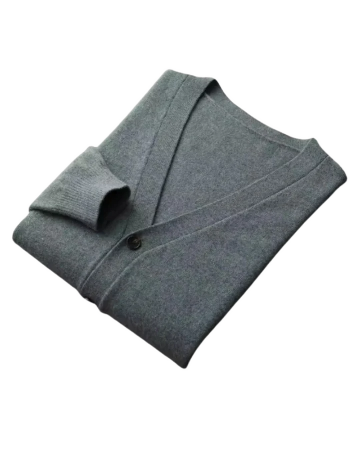 Chaqueta de punto de lana merina Faunus