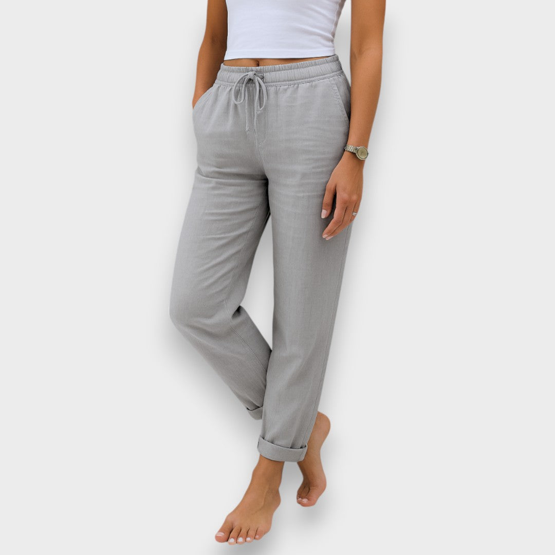 MAYLORA | Pantalones de lino