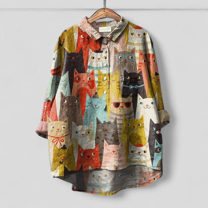 Miriam | Blusa de lino