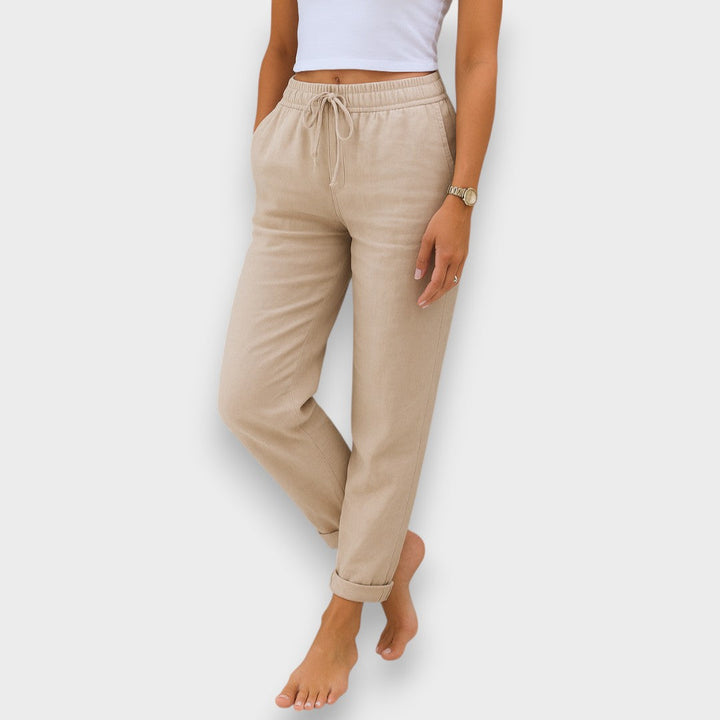 MAYLORA | Pantalones de lino