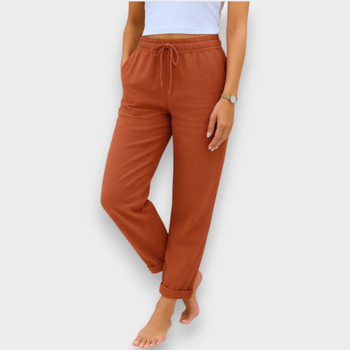 MAYLORA | Pantalones de lino