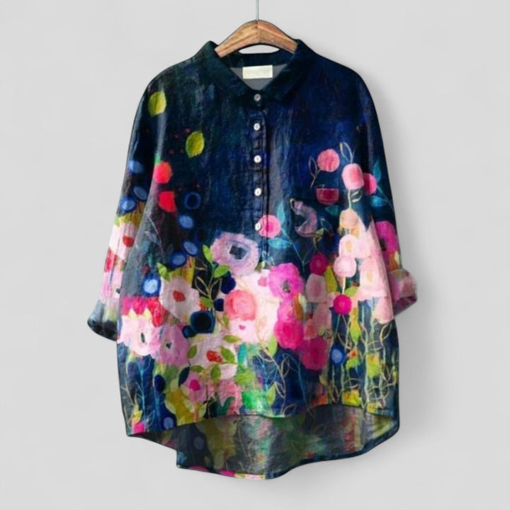 Adriana | Blusa de lino