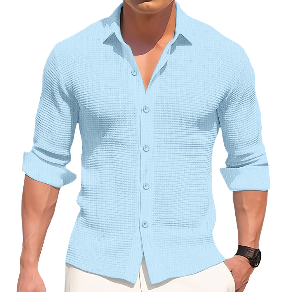 Camisa casual de algodón