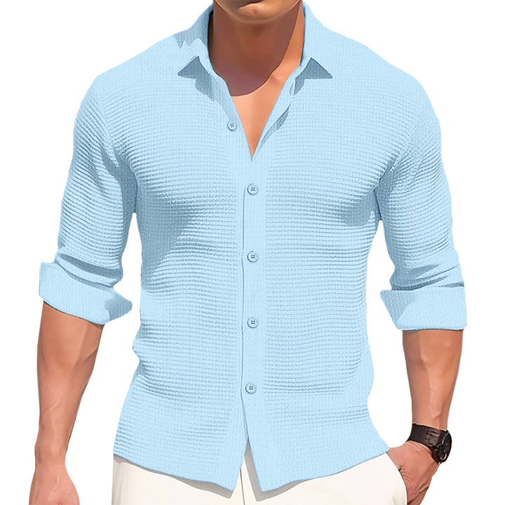 Camisa casual de algodón