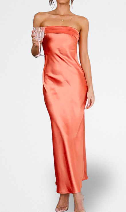 Iliana | Vestido Satén