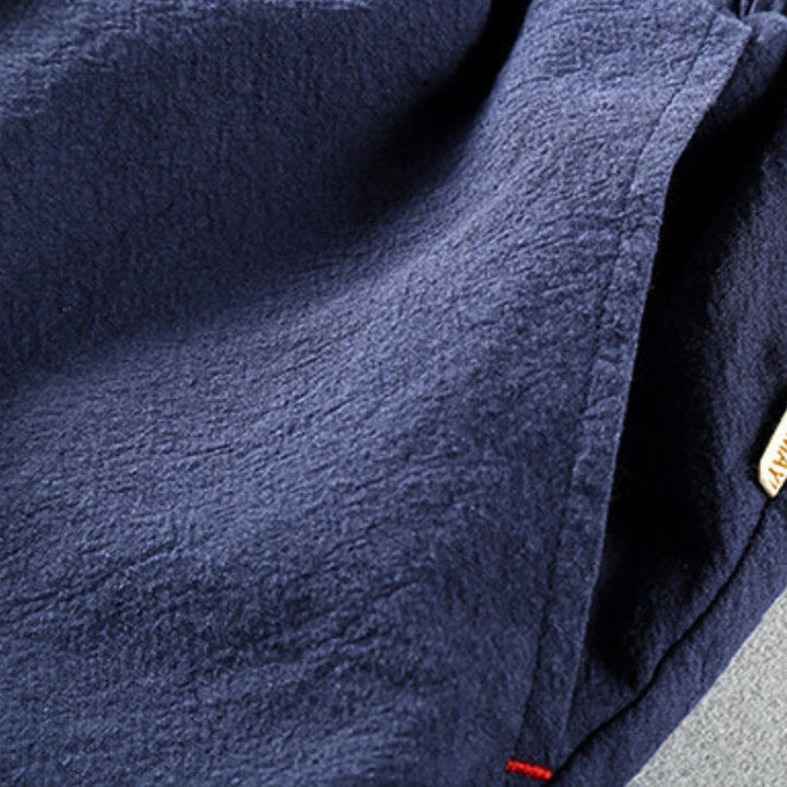 Pantalones cortos de algodón de estilo japonés