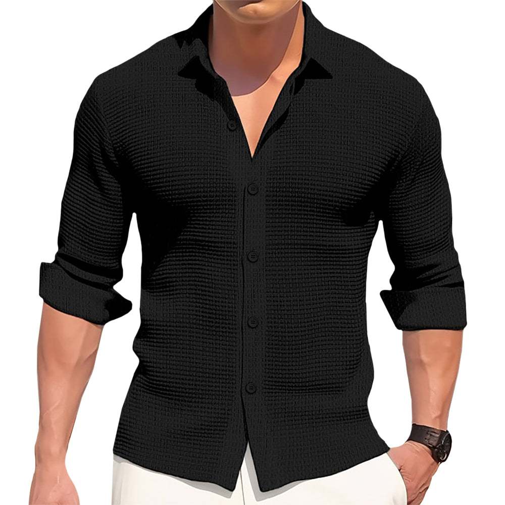 Camisa casual de algodón