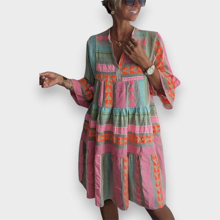 Juliane - Vestido boho con volantes