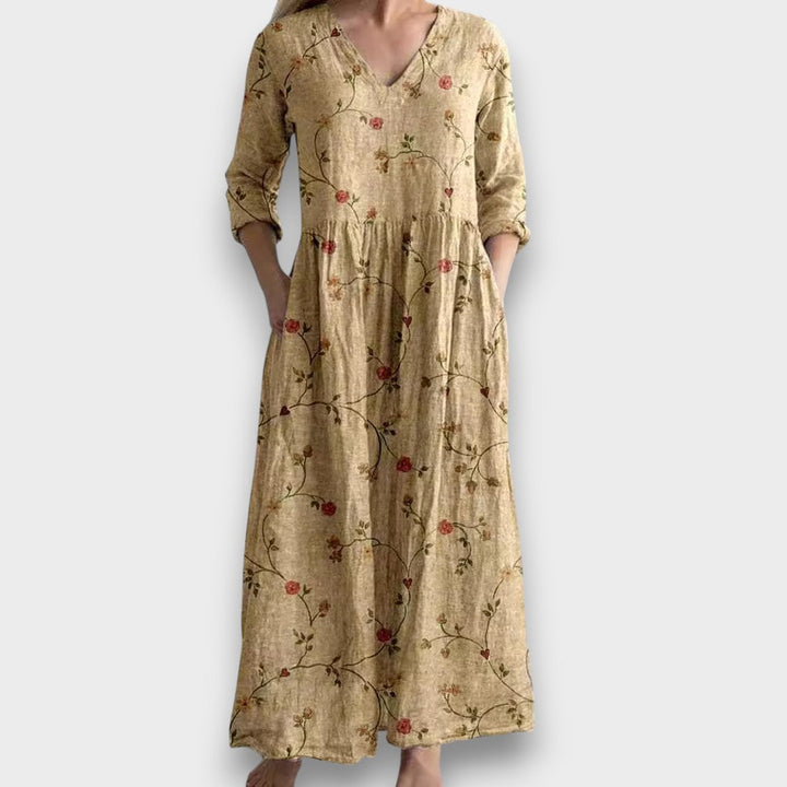 Elianna – Vestido Elegante Floral