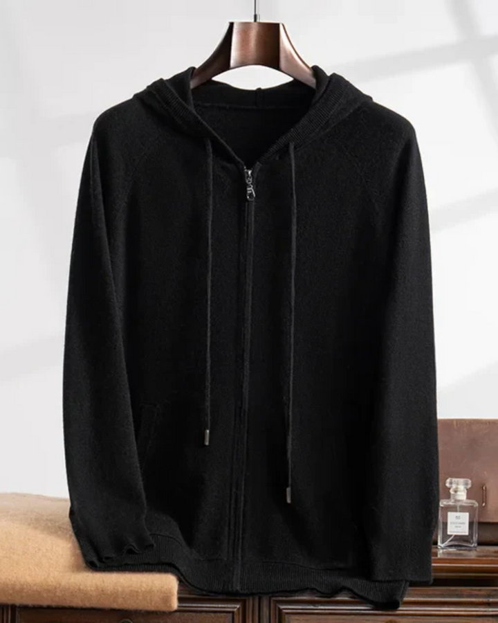 Chaleco de cachemira con capucha Courchevel