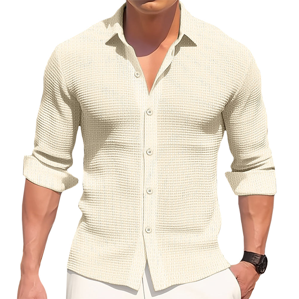 Camisa casual de algodón
