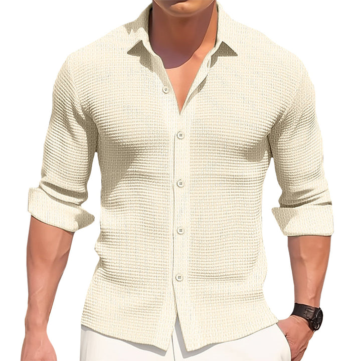 Camisa casual de algodón