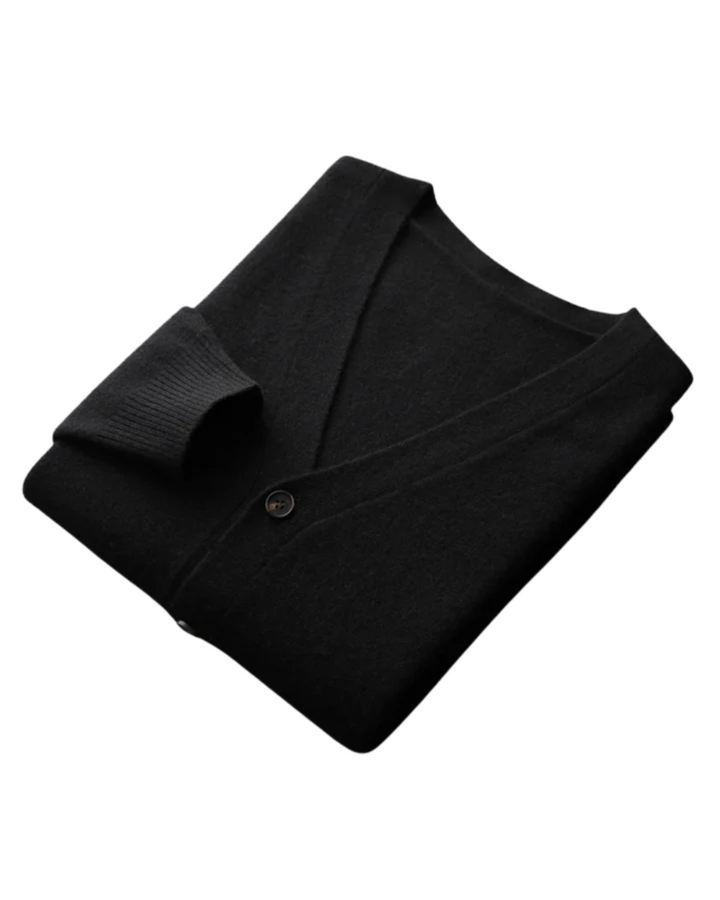 Chaqueta de punto de lana merina Faunus