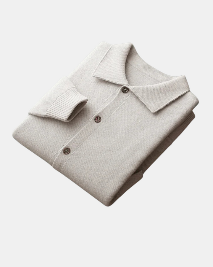 Cárdigan de lana merina Janus