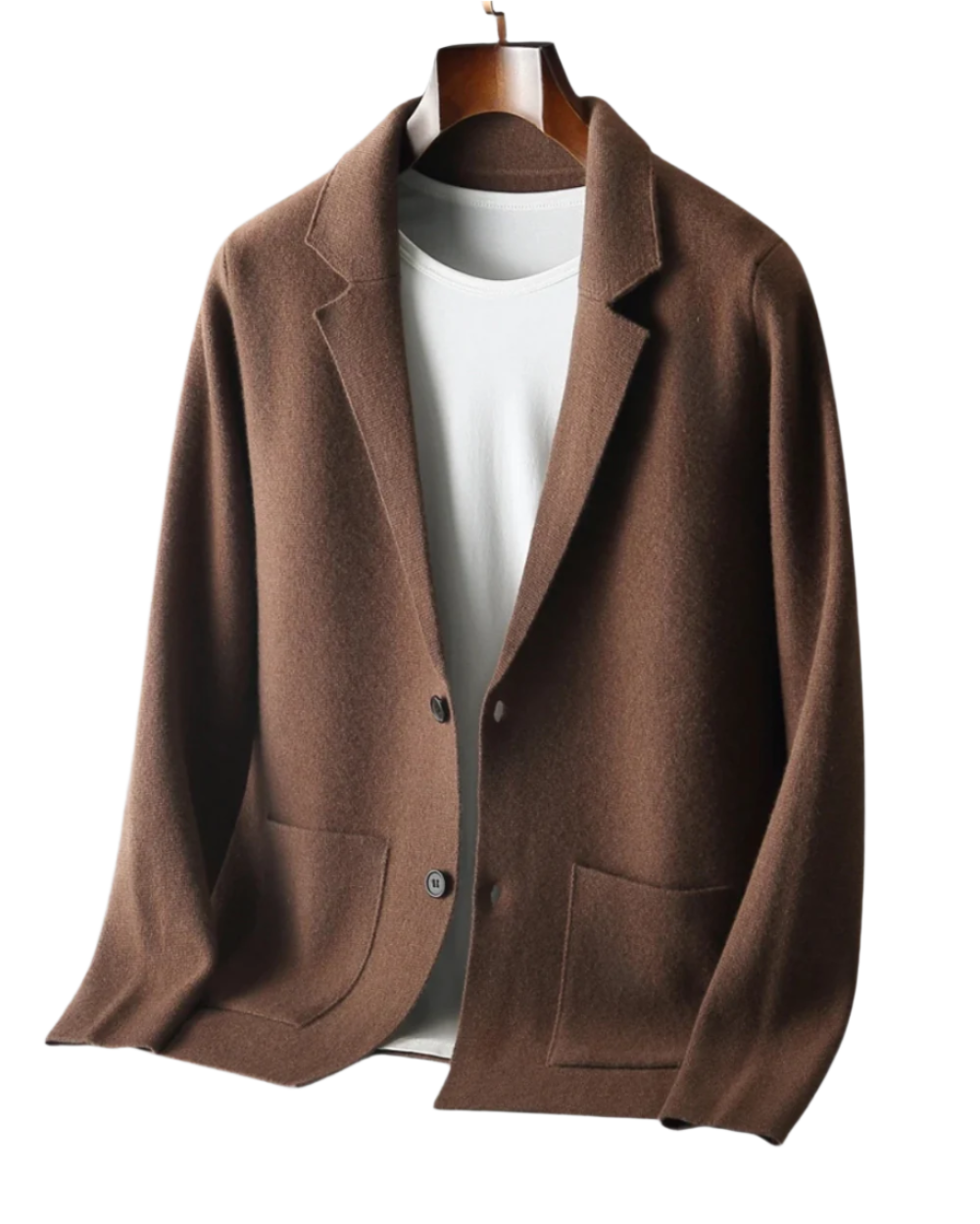 Cárdigan de cachemira con botones Bacchus