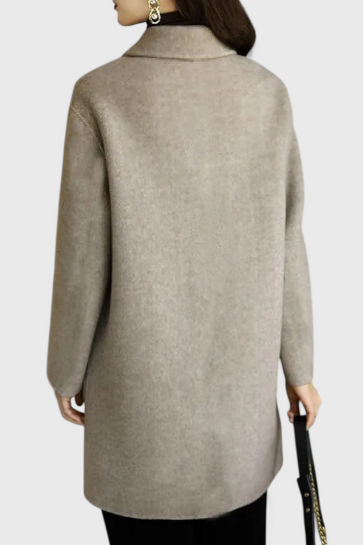 Camille | Abrigo de Lana Clásico de Doble Botonadura