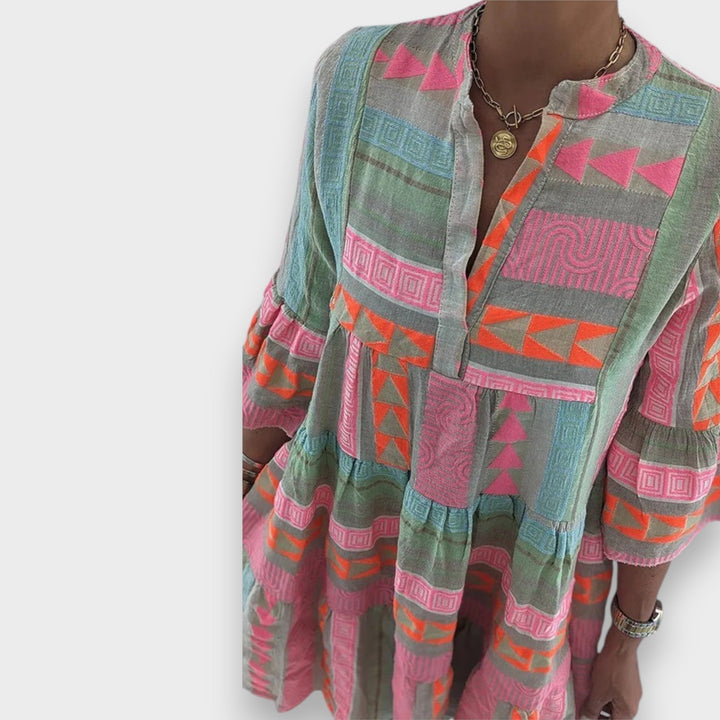 Juliane - Vestido boho con volantes