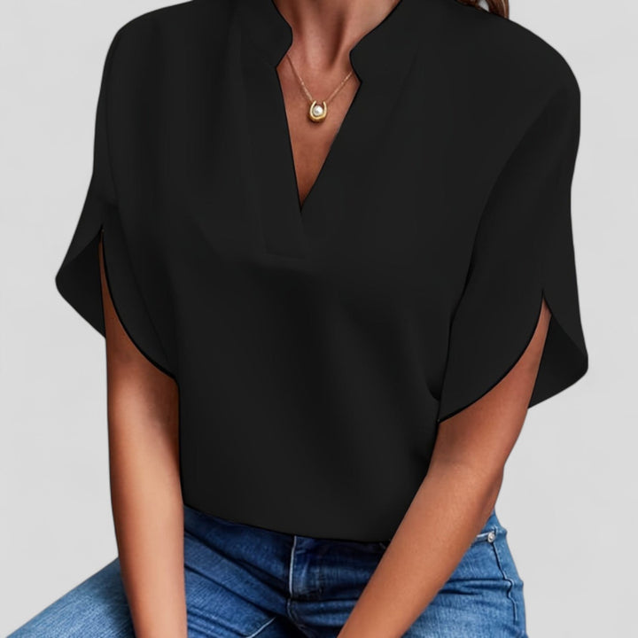 Paula | Blusa de manga corta