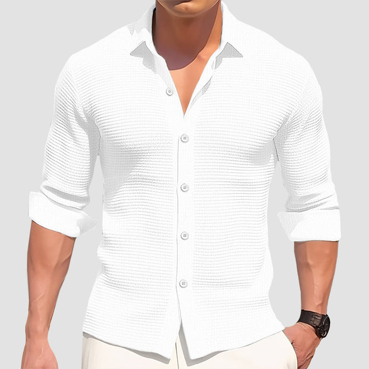 Camisa casual de algodón