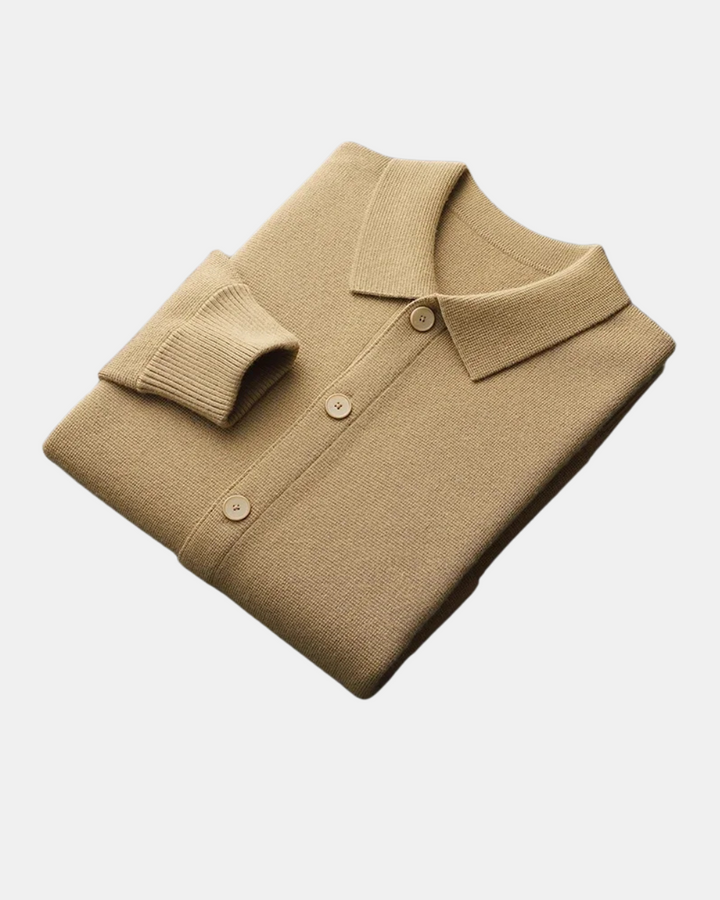 Cárdigan de lana merina Janus