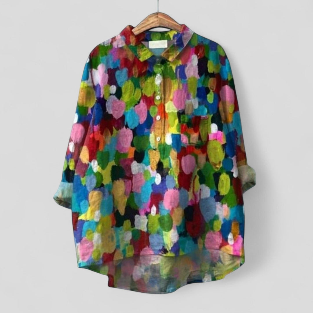 Adriana | Blusa de lino