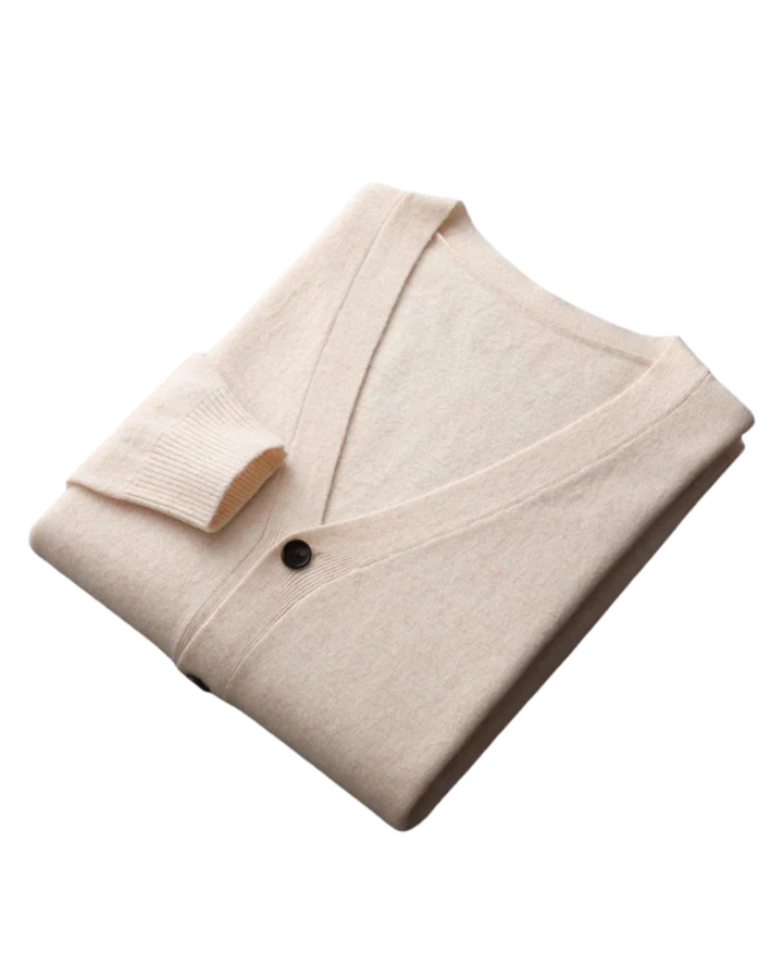 Chaqueta de punto de lana merina Faunus