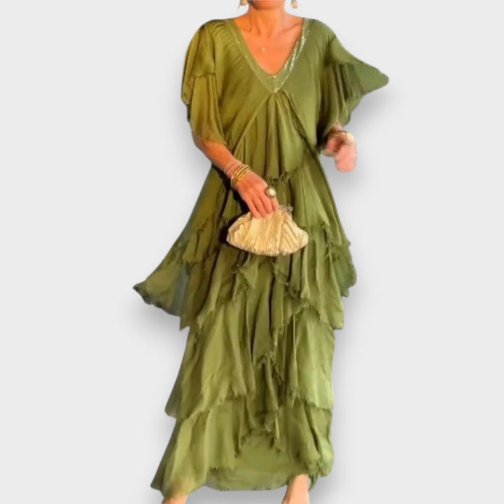 Célia – Vestido Largo Elegante