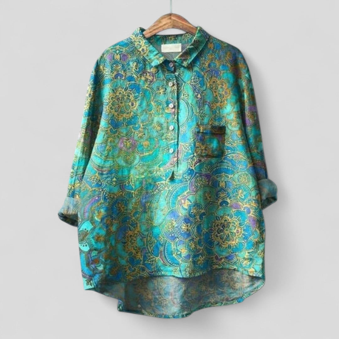 Adriana | Blusa de lino