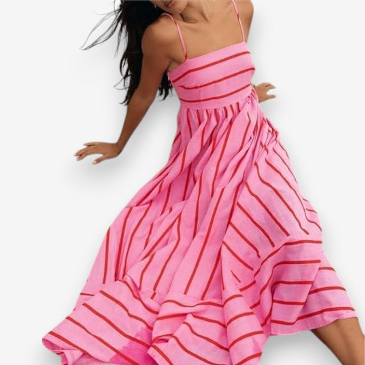ROSA - Vestido maxi Sunset Vibes