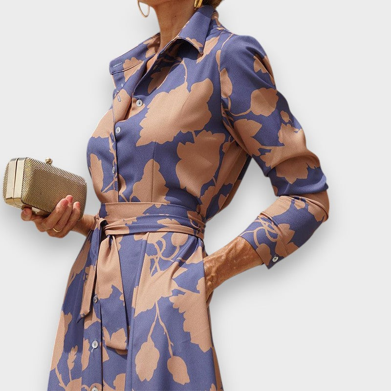 Joie - Vestido elegante con escote en V