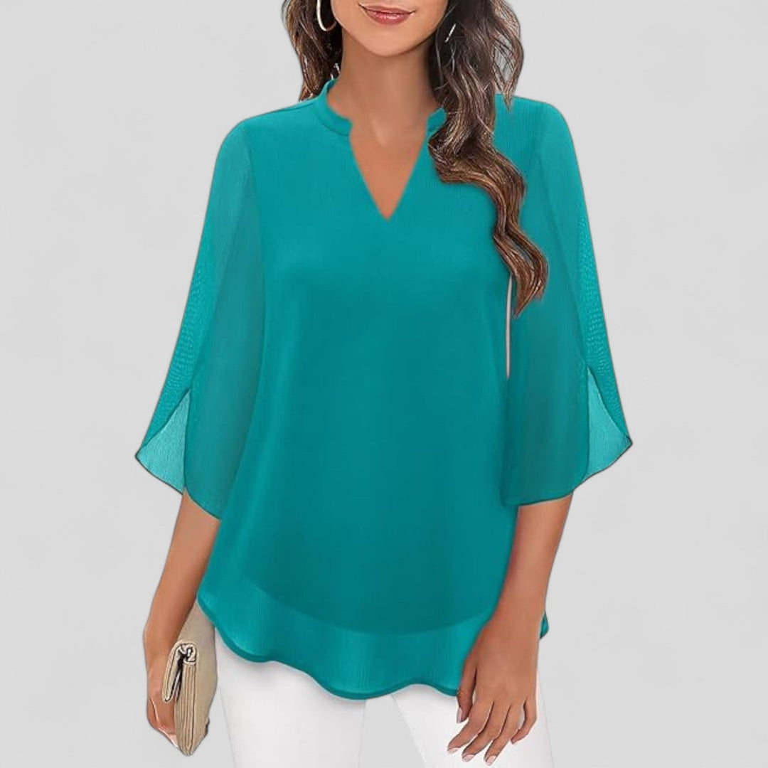 Gabriela | Blusa de gasa