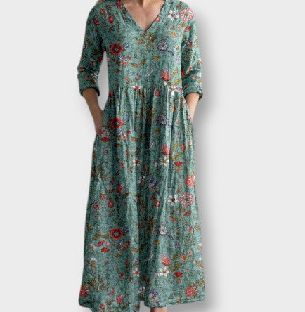 Elianna – Vestido Elegante Floral