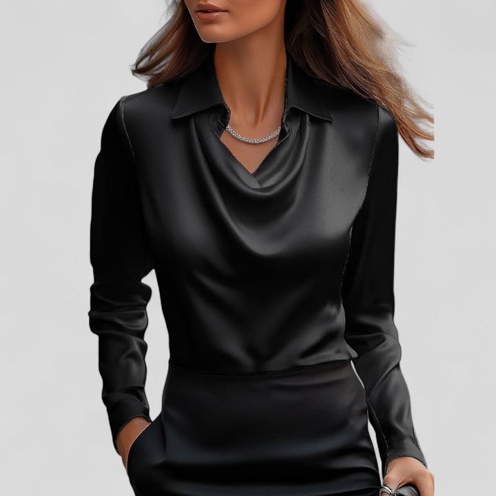 Manuela | Blusa de satén