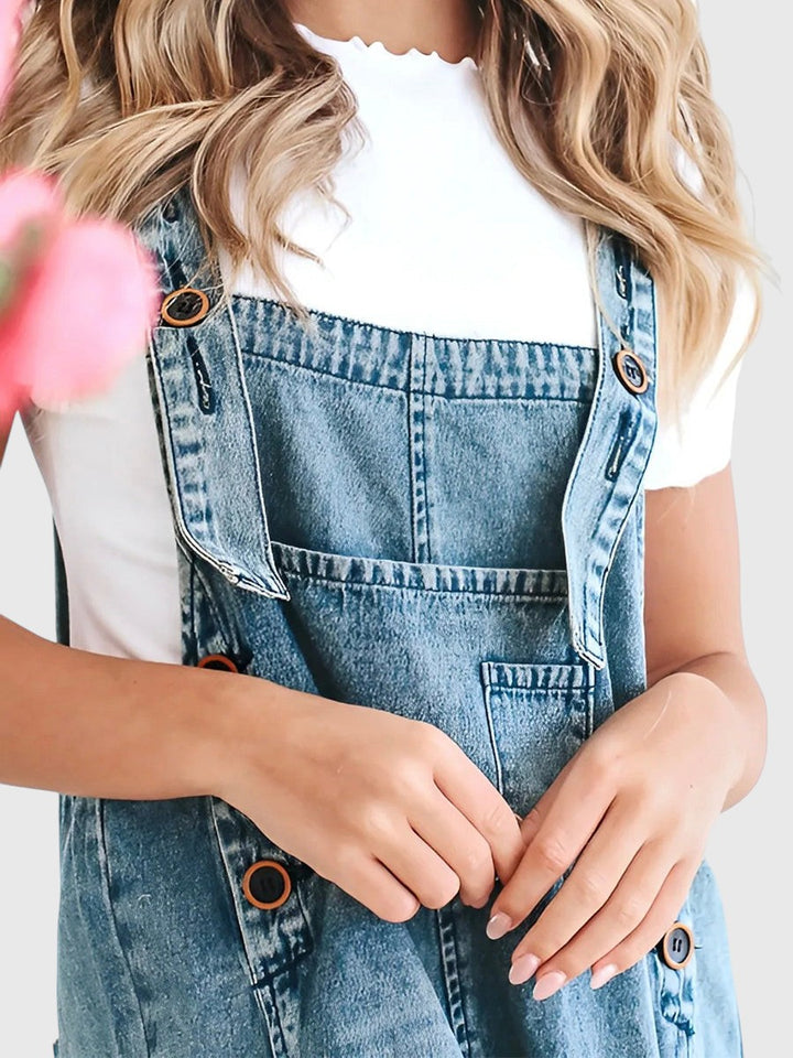 Thessaly™ | Petos de Mezclilla Desgastados