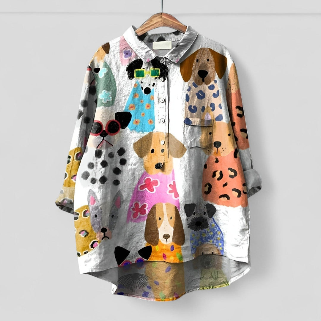 Miriam | Blusa de lino