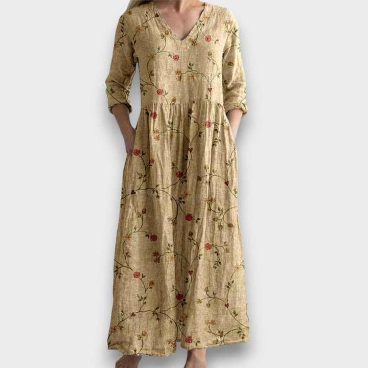 Elianna – Vestido Elegante Floral