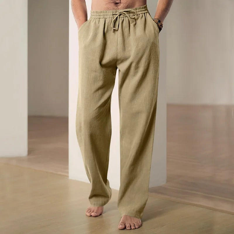 Pantalones de lino Ibiza