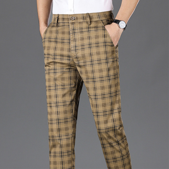 Pantalones de cuadros Business