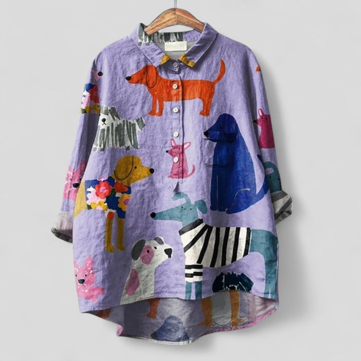 Miriam | Blusa de lino