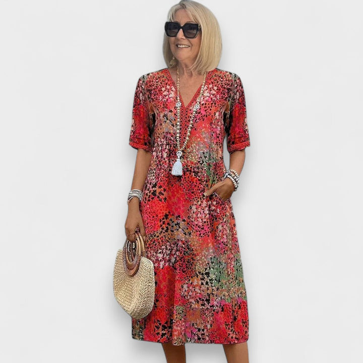 Melisa - Elegante Vestido Floral