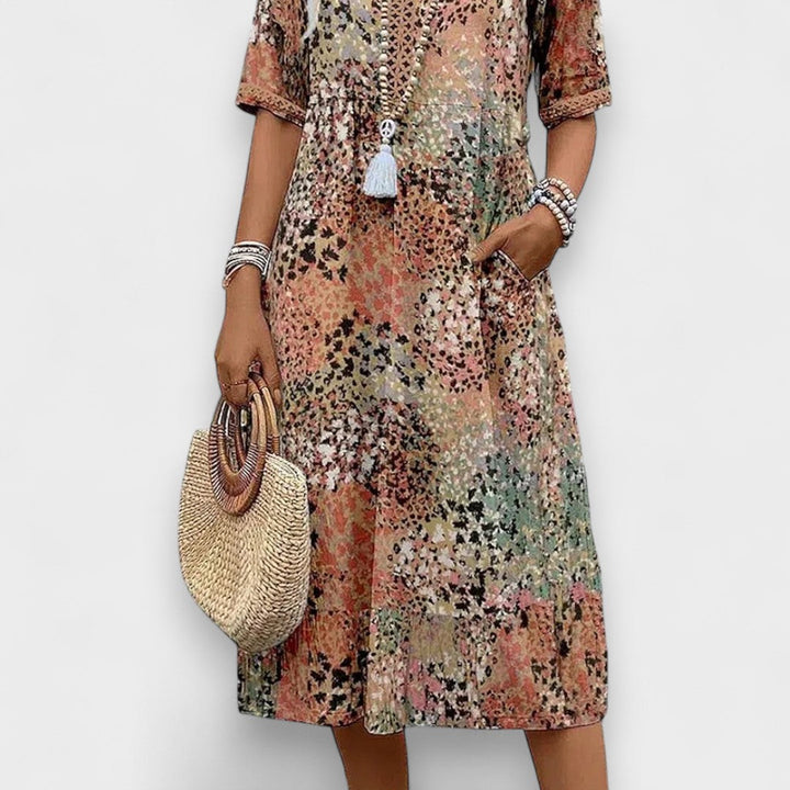 Melisa - Elegante Vestido Floral