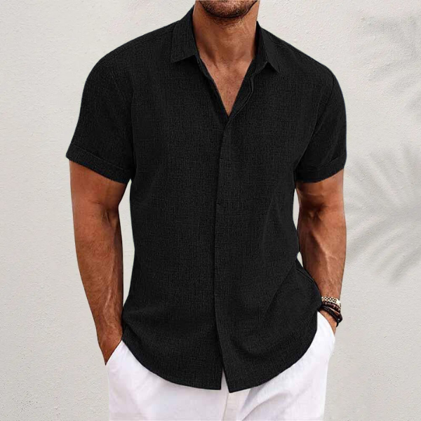 Camisa de verano de lino Barcelona