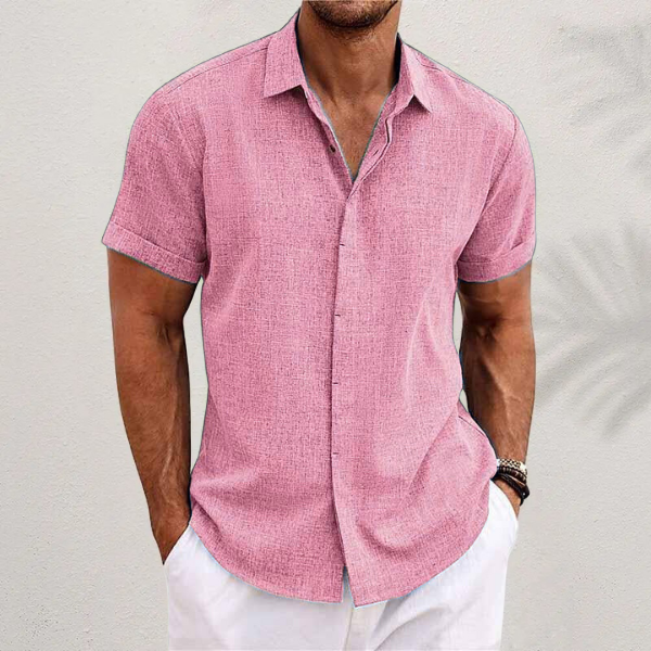 Camisa de verano de lino Barcelona