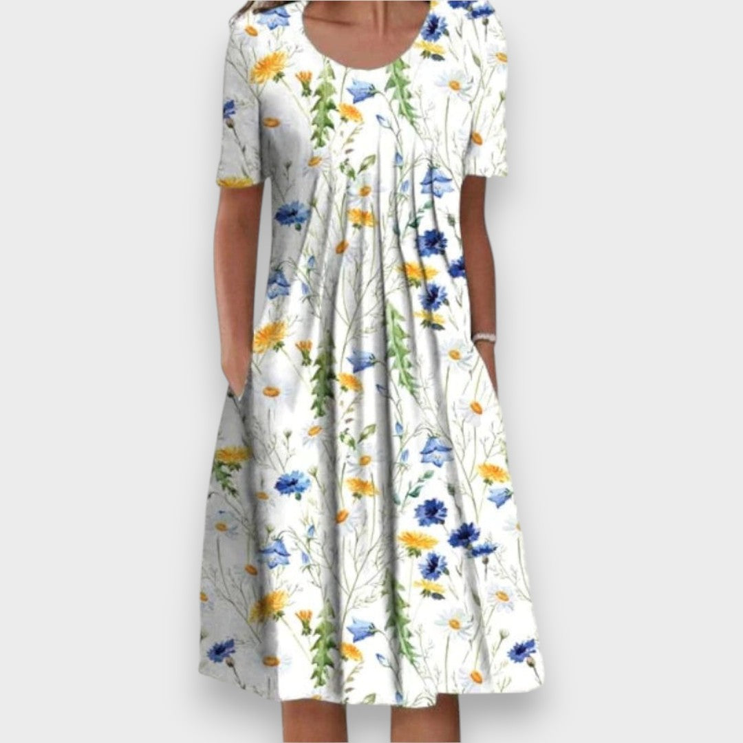 Olívia - Elegante Vestido Barriguita en Capas