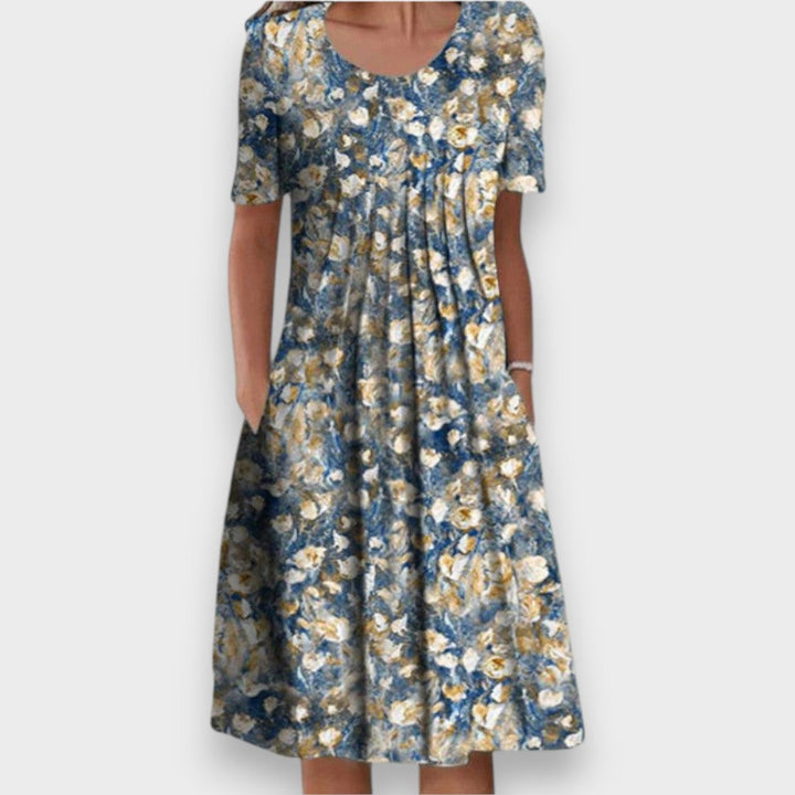 Olívia - Elegante Vestido Barriguita en Capas